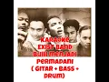 Buih menjadi permadani - Karaoke ( gitar + Bass + Drum)