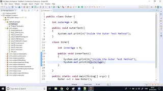CoreJava-Session-47 - Nested Classes and Interfaces