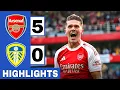 Download Lagu Arsenal vs Leeds United 5-0 Highlights | Gyökeres Brace, Timber Double \u0026 Saka On Target 🔥