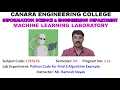 VTU MACHINE LEARNING LAB17CSL76 P1 L3 Python Code for Find S example