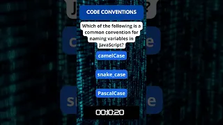 JavaScript Variable Mastery Quiz Time Decode the Art of Naming Conventions