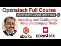 Openstack 3 Node Cluster on Ubuntu - Installing and Configuring Nova on Compute Node