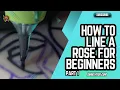 How To Tattoo A Rose For Beginners Outline Part 1