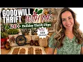 GOODWILL THRIFT WITH ME 20 Holiday Thrift Flips Outdated to High-End Christmas Decor