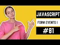 JavaScript Form Events Tutorial in Hindi Urdu