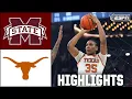 Mississippi State Bulldogs vs Texas Longhorns Full Game Highlights ESPN College Basketball