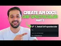Django Full Course For Beginners Part 5 Beautiful API Docs Using DRF Spectacular
