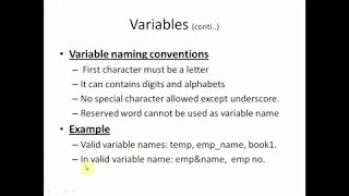 VB NET Tutorials - Concept of Variables and Constants English