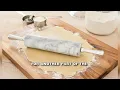 Fox Run Marble Rolling Pin and Base Review Best Rolling Pin for Dough and Pastries That Stays Cool