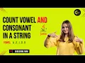 Java Program to Count Vowels and Consonants in a String Step-by-Step Tutorial