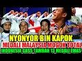 Lagu MEDALI MALAYSIA MOGOK TOTAL‼️INDONESIA TAMBAH 13 MEDALI EMAS \u0026 PEPET THAILAND DIKLASEMEN SEA GAMES