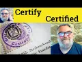 Certify Meaning - Certified Definition