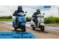 Download Lagu TVS Jupiter vs Honda Activa 3G - Drag Race | MotorBeam