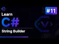 Learn C In Arabic - StringBuilder