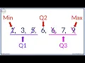 How to Find a 5 Number Summary from Any List