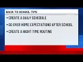 Experts share back-to-school tips for families