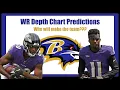 RAVENS WR Depth Chart Prediction Who Will Make The Team