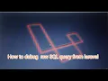 How to get the raw SQL query from the Laravel Query Builder