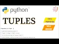 Python Tutorial - 4 Tuples in Python