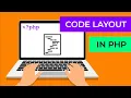 Refactoring PHP code layout and coding standards