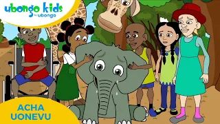 acha uonevu darasani na ubongo kids katuni za watoto kiswahili