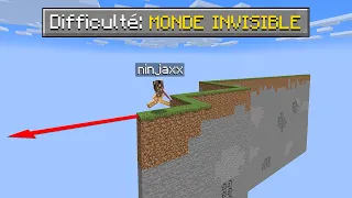 Finir Minecraft mais quand je MARCHE le MONDE se GÉNÈRE.. (Impossible)