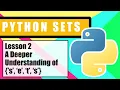 Python SETS for Beginners - Lesson 2