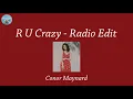 R U Crazy - Radio Edit - Conor Maynard (Lyric Video)