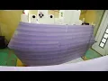 Joinging hot-wire cut sytrofoam segment to make a large pattern for mold making