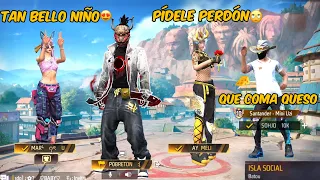 Me hice pasar como un niño veterano para impresionar ala dúa y amiga de este tóxico que me humillo🤡