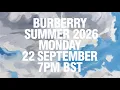 Download Lagu Burberry Summer 2026​