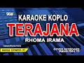 Lagu Terajana karaoke nada wanita || Rhoma Irama (Koplo version)