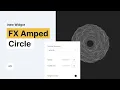 FX - Amped Circle Widget Tutorial by Without Code