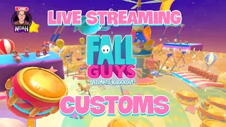 [Live] Fall Guys Customs With Viewers (8 Hour Stream)