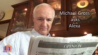 Michael Gross asks Alexa how to end family homelessness
