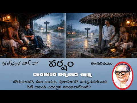 Thumbnail for Varsham | Rachakonda Viswanatha Sastry | వర్షం । రావిశాస్త్రి రచన। కథా పరిచయం