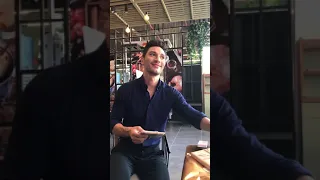 الهان شان بطل مسلسل عشق منطق انتقام مع الفان انسان راقي ومتواضع جدا 