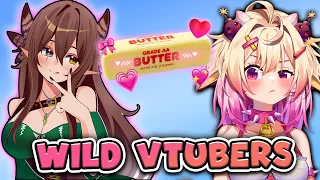 She does WHAT with butter 10 minutes of WILD vtuber clips Reaction