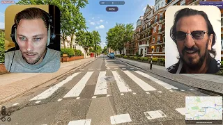ringo starr plays geoguessr: beatles | MEMORY LANE