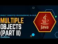 Multiple Objects part 2 Object Oriented Programming in Using NetBeans IDE