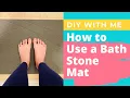 Bath Stone Mat Guide Step-by-Step Tutorial