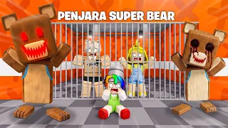 DUNDUN & LEMON KABUR DARI PENJARA SUPER BEAR ADVENTURE SERAM DI ROBLOX!