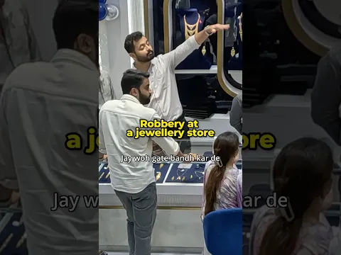 Robbery PRANK at a Jewellery Shop 🤣