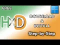 How to Download Install HxD Hex Editor on