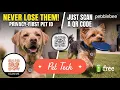 Lost Pet This Smart QR Tag Changes Everything Why Every Pet Owner Needs the Pebblebee Collar ID