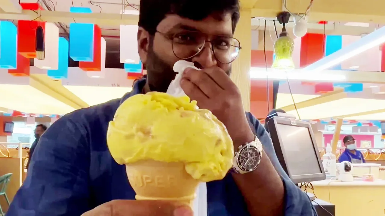 Funny Magic Cone   AMB Mall   Hyderabad   Ice Cream   Indian Street Food