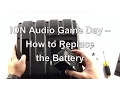 ION Game Day - How to Replace the Battery