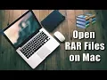 how to open RAR files on Mac