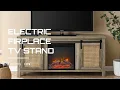 Electric Fireplace TV Stand