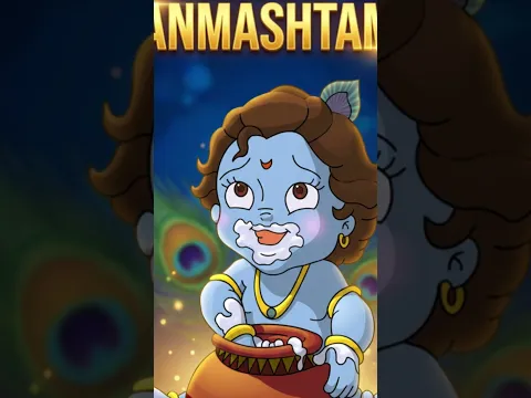 Makhan Chor ki Shararat | Happy Janmashtami 🦚✨